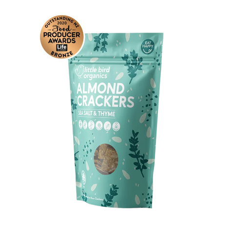 Almond Crackers | Sea Salt & Thyme